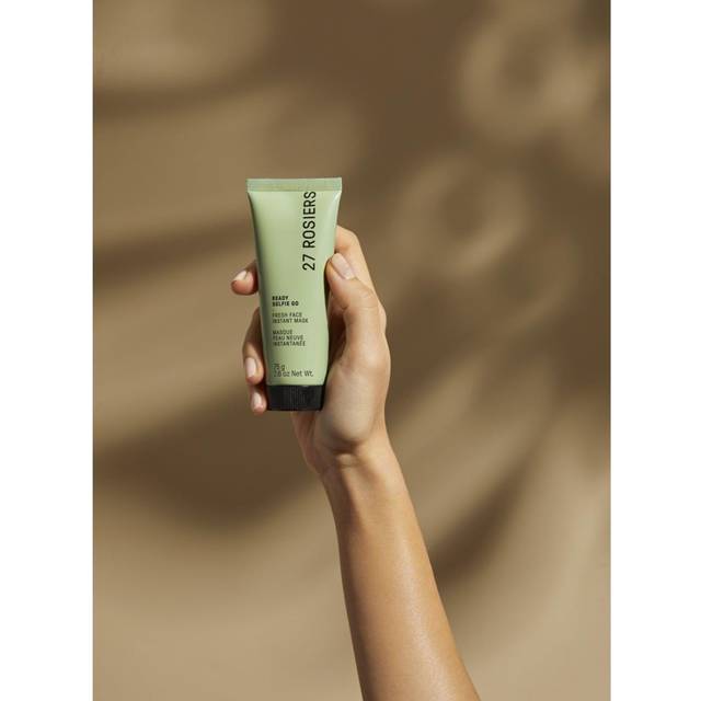 27 ROSIERS - Fresh Face Natural Instant Face Mask | Ready Selfie Go (2.6 oz | 75 g)