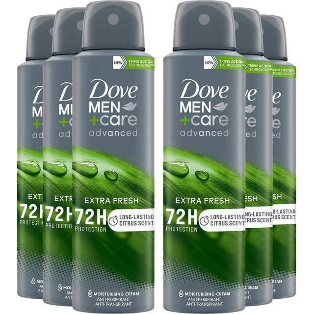 (Buy 6 - Extra Fresh) Dove Men+Care Advanced Antiperspirant Deodorant