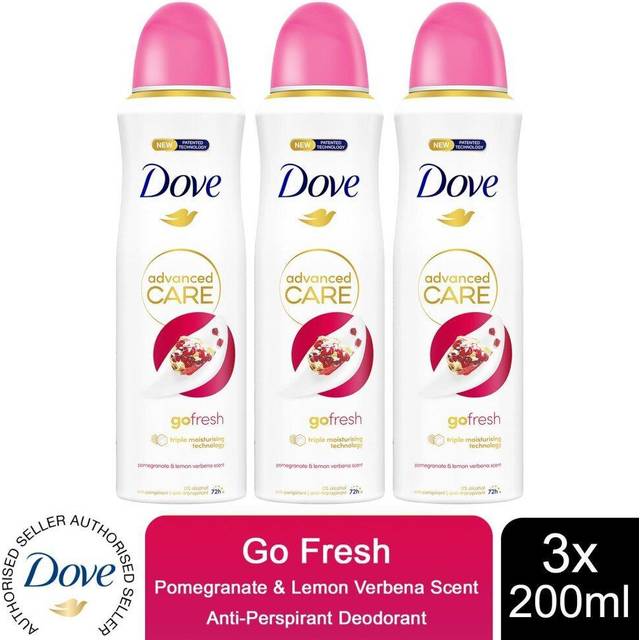 Dove Advanced Care Go Fresh Pomegranate & Lemon Verbena Scent Anti-Perspirant Deodorant Spray