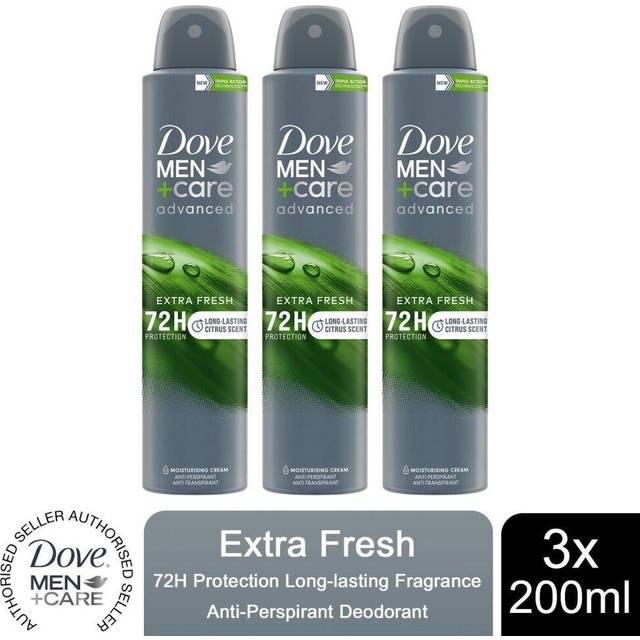 Dove Men+Care Advanced Antiperspirant Deodorant Roll On Extra Fresh