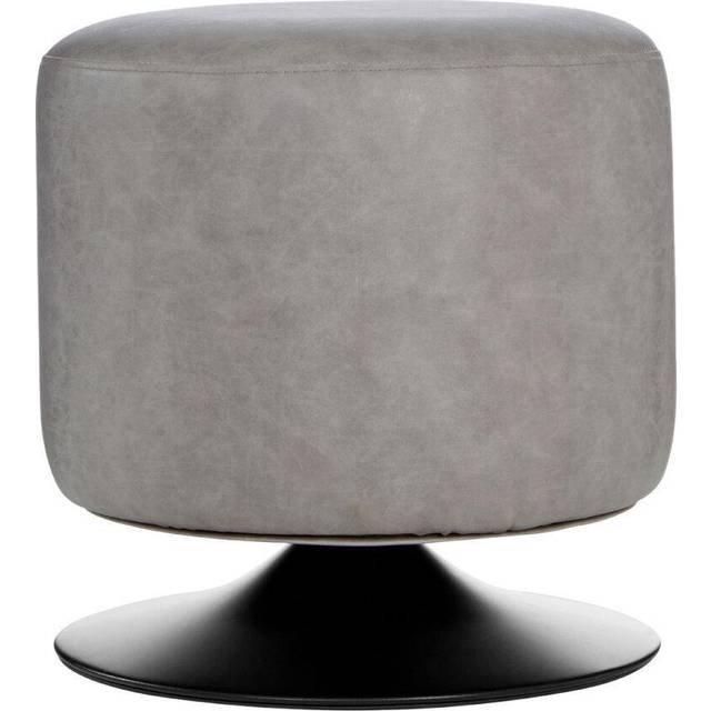 Sturdy And Durable cylinder Stool, Sleek Modern Design Livingroom Stool, Comfortable Bedroom Stool - Grey - One Size