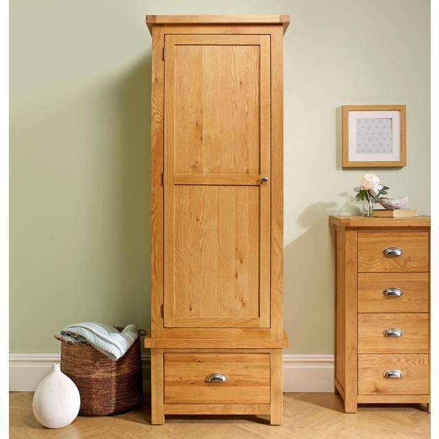 Woburn 1 Door 1 Drawer Wardrobe Oak