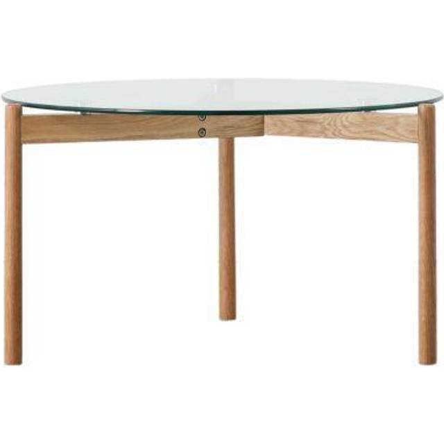 Burley 3 Legs Coffee Table - Clear (40cm H X 70cm W X 70cm D)