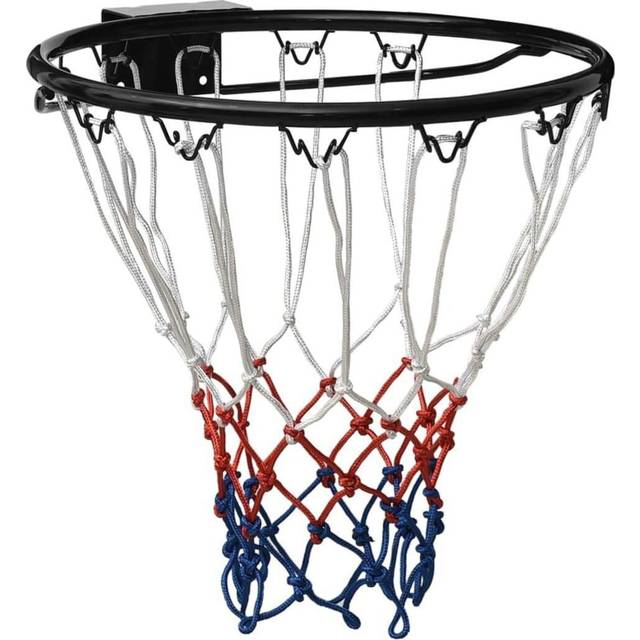 basketkurv 39 cm stål sort