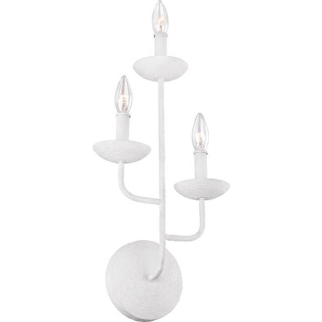 Feiss Annie 3 Light Wall Light - White