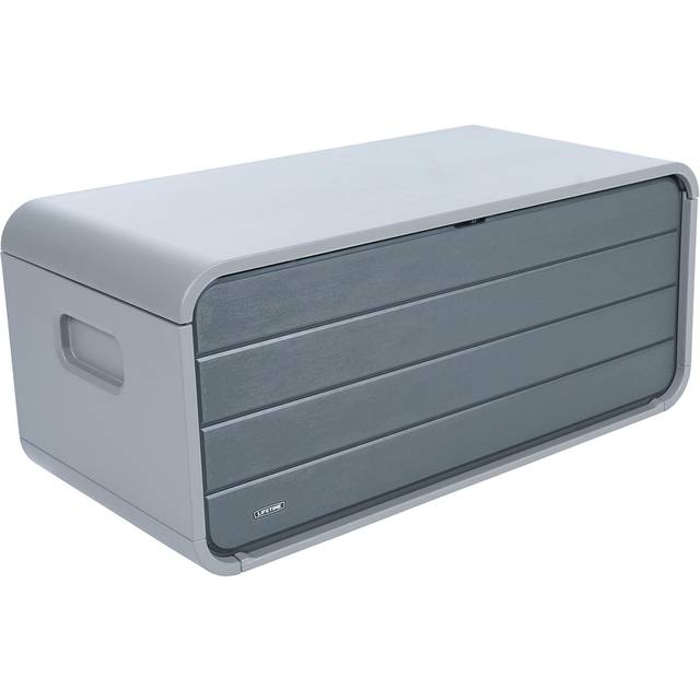 Lifetime Products 514L Grey Modern Outdoor Storage Deck Box