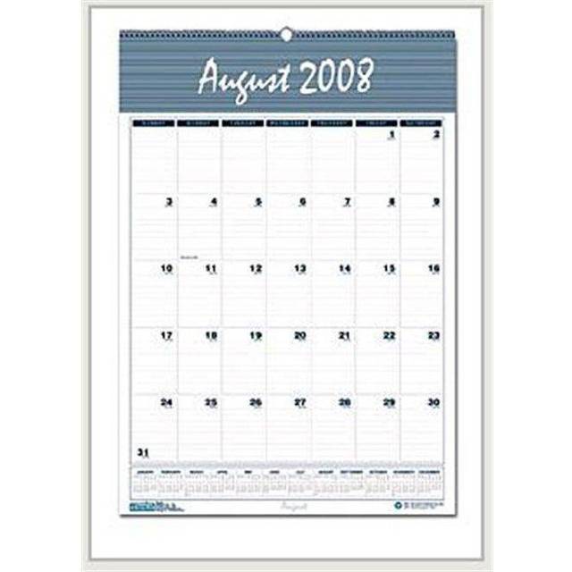 House of Doolittle HOD353 Bar Harbor Academic Wall Calendar 15 1/2 X 22