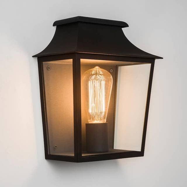 Vägglampa Astro Richmond Wall 235 IP44 Svart Textur