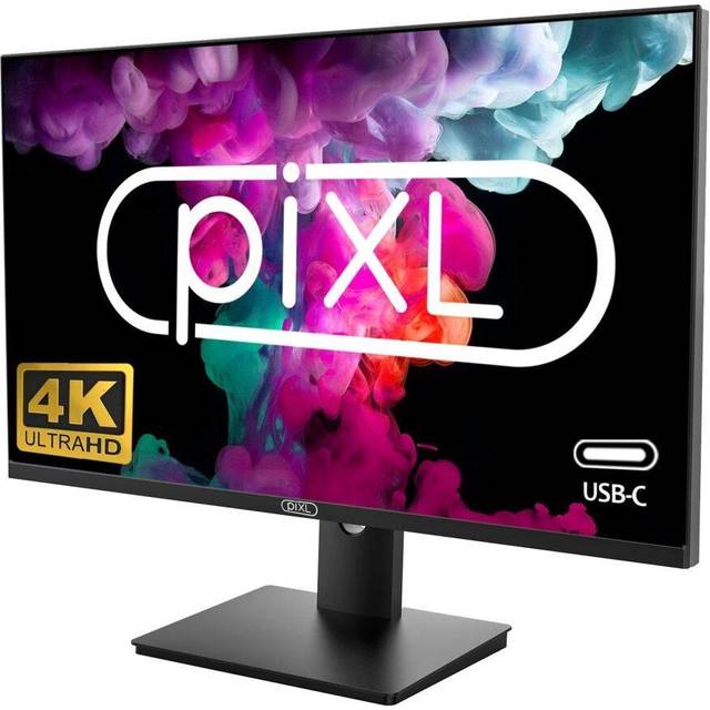 piXL PX27UDH4K computer monitor 68.6 cm (27") 3840 x 2160 pixels 4K Ultra HD LCD Black