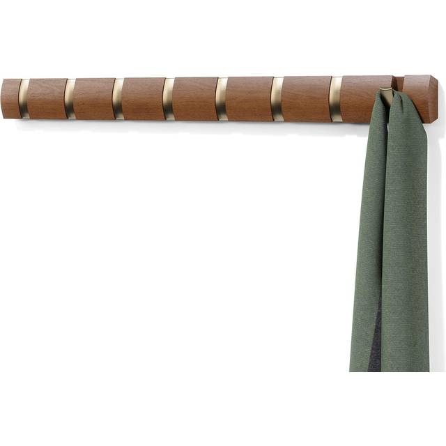 Umbra Flip Wall Mounted Coat Rack - Warm Gold