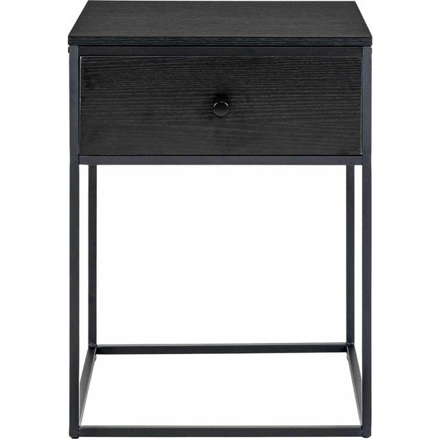 Billede af House Nordic 188157 Black Sengebord 40x40cm