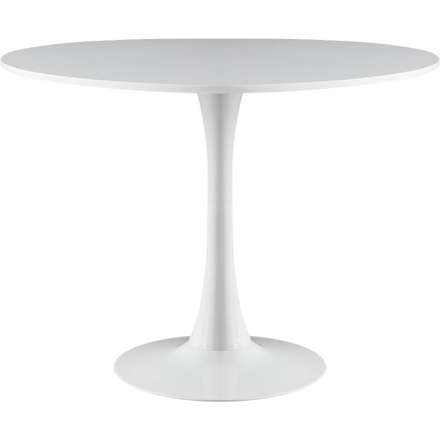 Florence Malta Ceramic Round Dining Table White - Furniture To Go