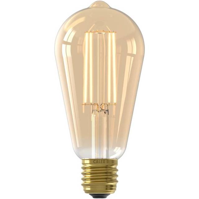 Calex 3.5W ES LED Dimmable ST64 Bulb, Gold