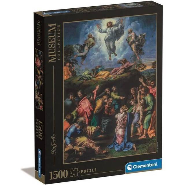 Clementoni - 31698 - Pussel Museum Collection Raphael, "Transfiguration" - 1500 Bitar, 10-99 år, Pussel för vuxna