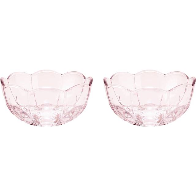 Holmegaard Lily bowl Ø13 cm 2-pack Cherry blossom