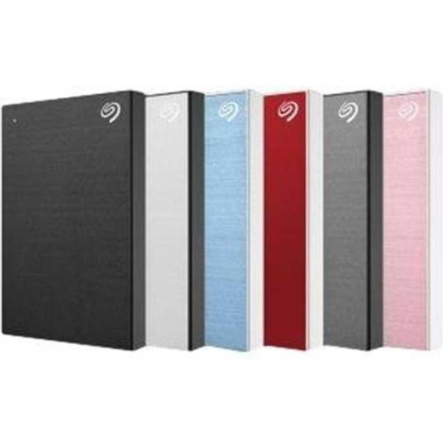 Seagate One Touch, 2 TB, bärbar extern hårddisk, lösenordsaktiverad hårdvarukryptering, PC, bärbar dator och Mac, USB 3.0, Svart, inkl. 2 års Rescue Services (STKY2000400)