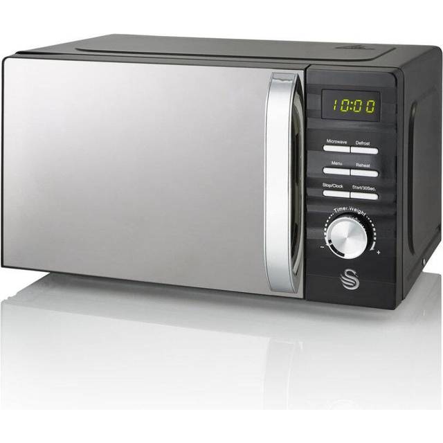 Swan Symphony 700W Digital Microwave - Black