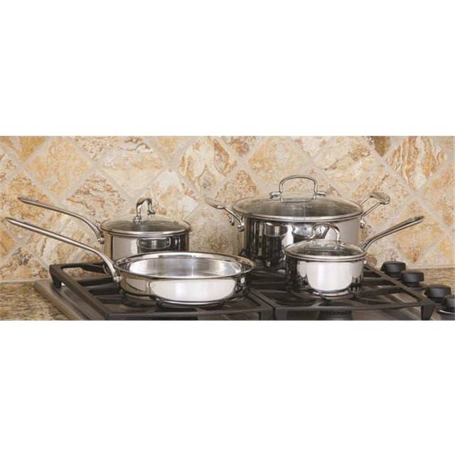ExcelSteel Tri-Ply Cookware Set, 14 x 10 x 7.2