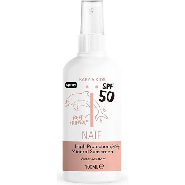 Naïf Baby & kids Sun Baby & Kids Mineral Sunscreen Spray SPF50