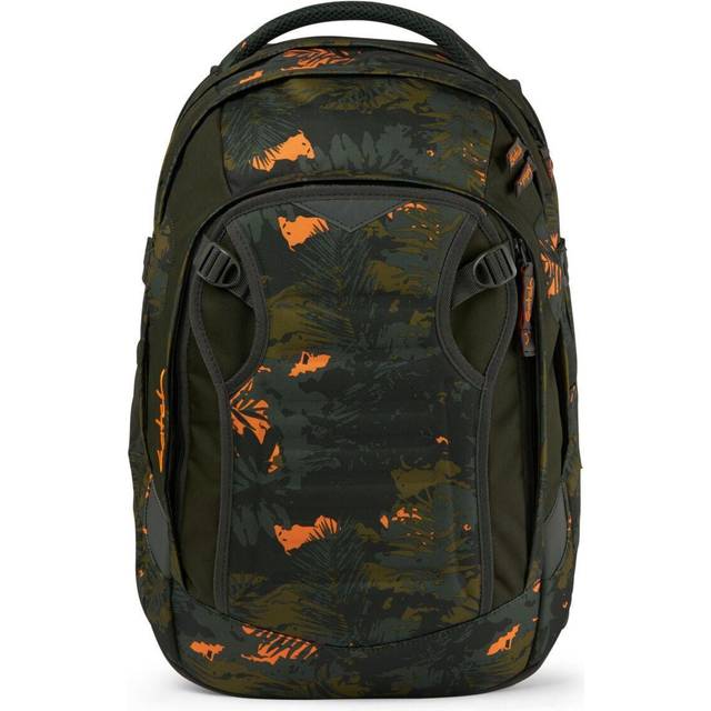 Schulrucksack Match Jurassic Jungle Grün