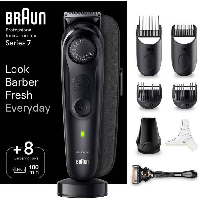 Braun Beard Trimmer Series 7 BT7440 - Black