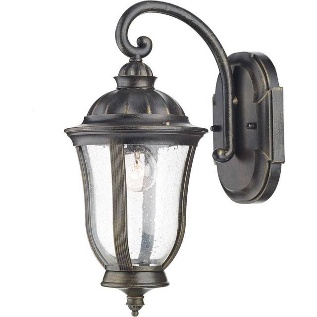 Dar Lighting Group Dar JOH1635 Johnson Black Aluminium Lantern