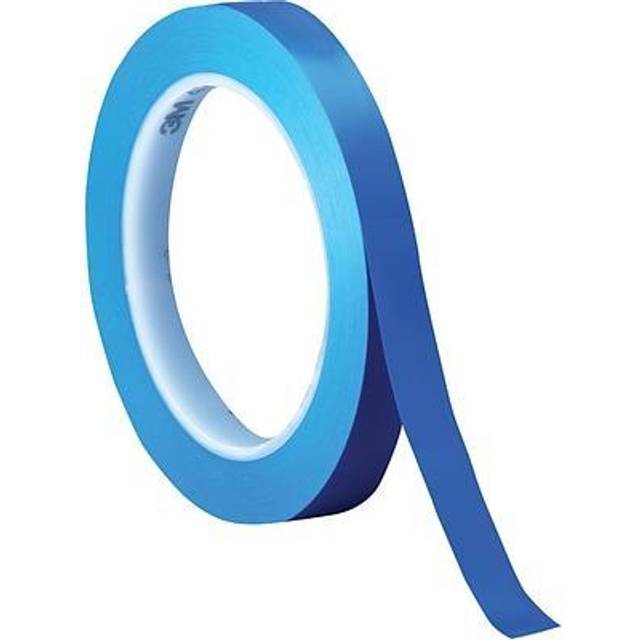3M T9614713PKBL 0.25 in. x 36 yards Blue 471 Vinyl Tape, Blue - Pack of 3