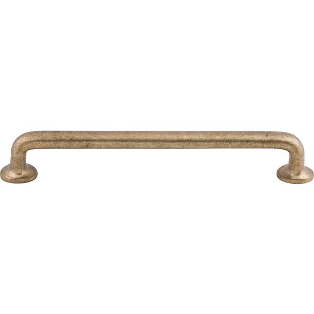 Top Knobs M1396 Aspen Collection 9 Inch Rounded Cabinet Pull  Light Bronze Finish