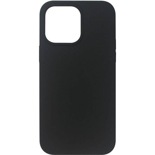eSTUFF iPhone 14 PRO Max Silikonfodral Svart Silk Touch 4 Sides, W126799207 (Case Black Silk Touch 4 Sides Covered)