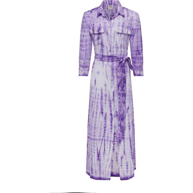 L'agence Cameron Long Linen Shirtdress