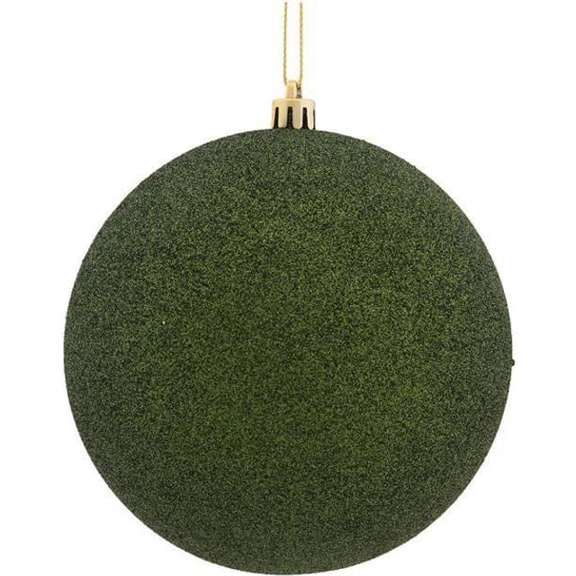 "Vickerman 10"""""""" Moss Green Glitter Ball Drilled Cap - N592564DG"