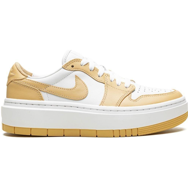 Jordan AIR JORDEN 1 ELEVATE LO Womens "White / Tan" Shoes - Size 11.5