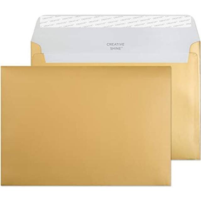 Creative Wallet Peel and Seal Metallic Gold C5 162X229 130GSM - Box of 500