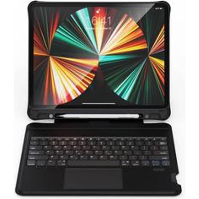 Choetech iPad Pro 12.9' 2020/2021 Tangentbords Fodral Trådlöst Bluetooth - Svart