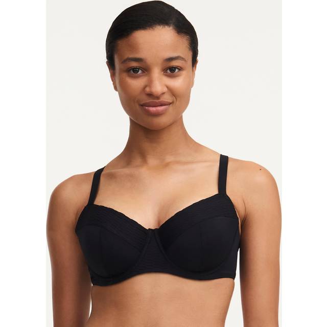 Femilet Bonaire bikini top med bøjle, sort, Størrelse: 75E, Dame