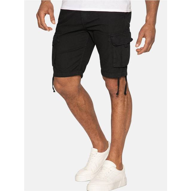 Threadbare Cargo Shorts - Black