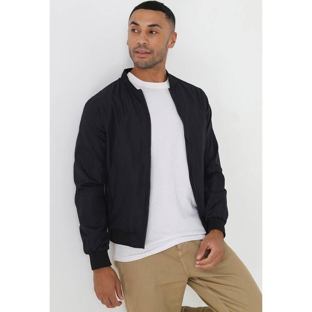 Brave soul mens bomber jacket long sleeve full zip lightweight outdoor jacket