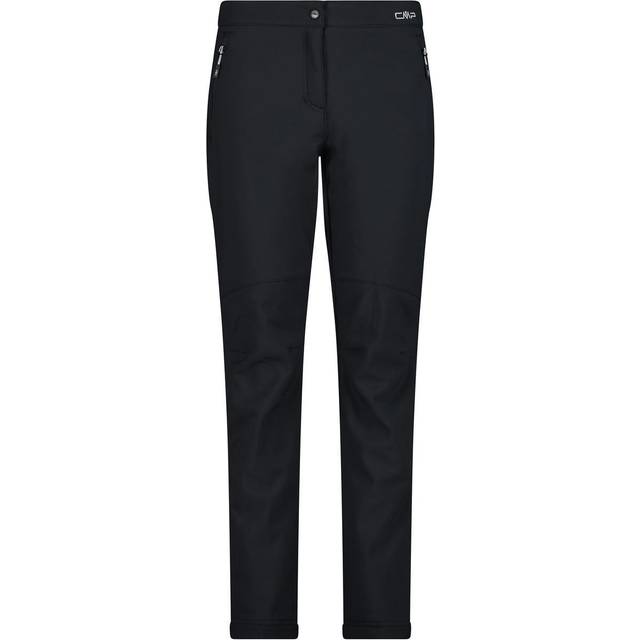 CMP Women's Long Pant Softshell 30A1456 Softshellbyxa Dam Storlek 44 Färg svart