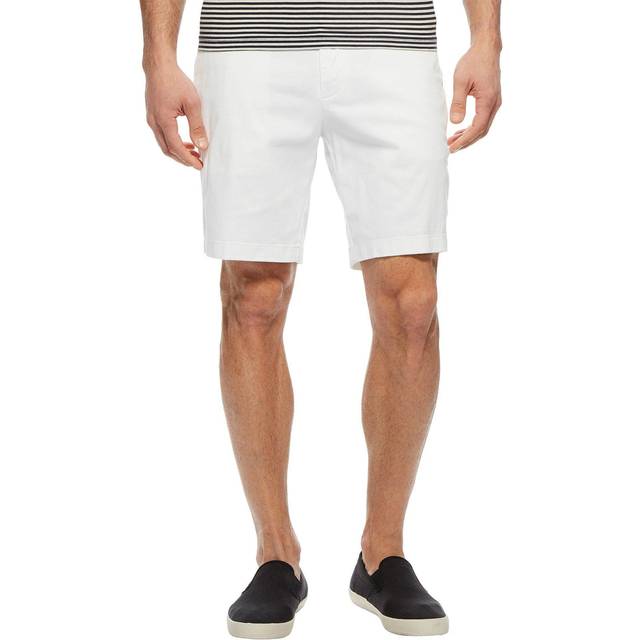 "Nautica mens Classic Fit Flat Front Stretch Solid Chino """"Deck"""" Casua"
