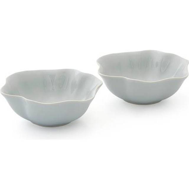 Sophie Conran Portmeirion Floret 2 Small Bowls - Grey (1ml)
