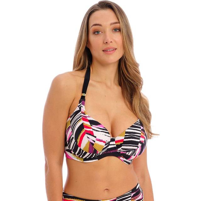 Black Sanoa Island Halter Bikini Top (32G)