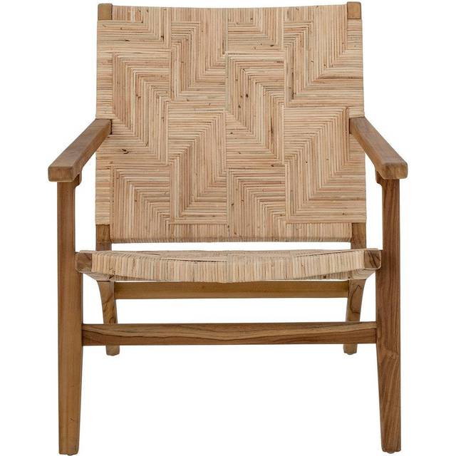 Bloomingville Mills lounge chair rattan Brown