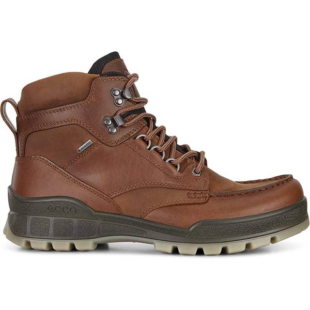 Ecco Men's Track 25 GTX Waterproof Walking Ankle Boots Brown Bison - UK 8-8.5 / EU 42