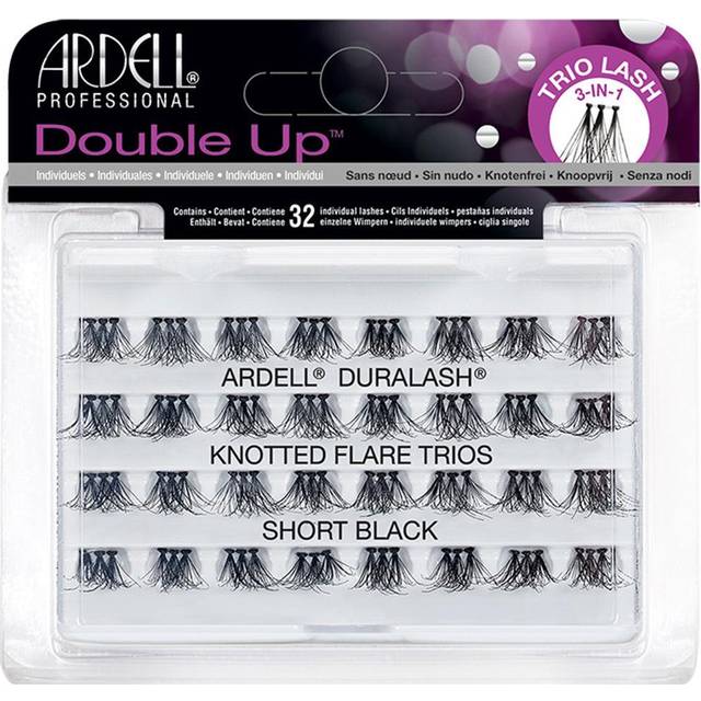 ARDELL Double Trio Individuals Short konstgjorda ögonfransar, svart, 25 g