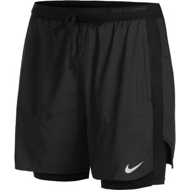 Nike running shorts mens black best sale