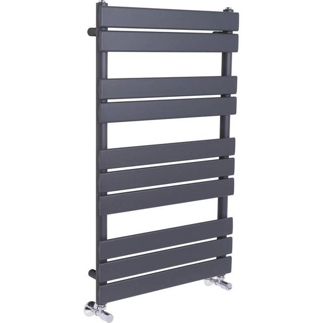 Juva 1000 x 600mm Sand Grey Flat Panel Heated Towel Rail