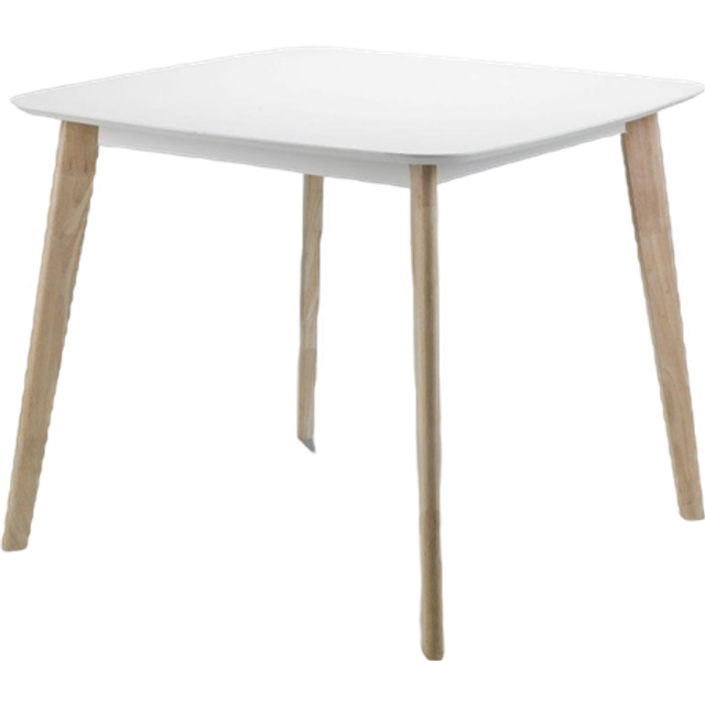 Casa Dining Table 90cm White - Julian Bowen | TJ Hughes