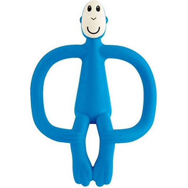 Matchstick Monkey Teething Toy-Blue