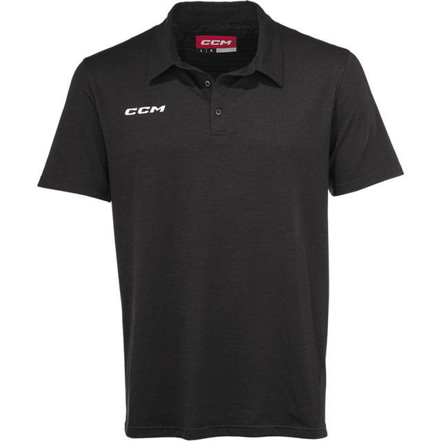 CCM Fitted Polo Adult 23/24, pikétröja, herr