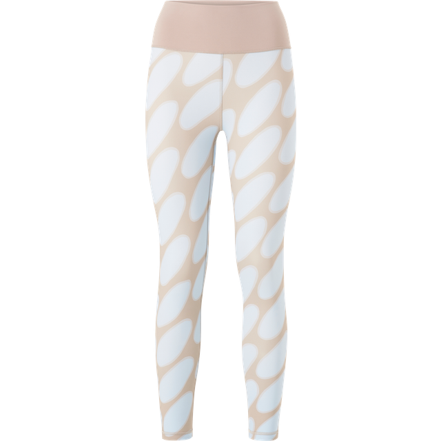 adidas Sport Performance - Träningstights adidas x Marimekko Optime Training 7/8 Tights - Beige
